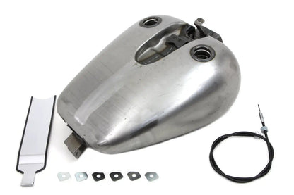 Wyatt Gatling Bobbed 4.0 Gallon Gas Tank for Harley Davidson FLT 1980-1989 by Wyatt Gatling