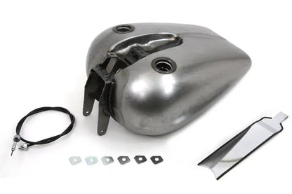 Wyatt Gatling Bobbed 4.0 Gallon Gas Tank for Harley Davidson FLT 1980-1989 by Wyatt Gatling