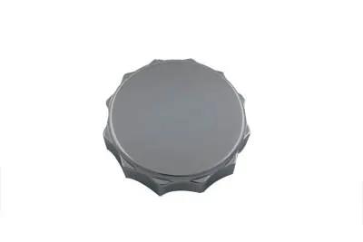 Wyatt Gatling Deluxe Chrome Gas Cap Part 71170 for Harley Davidson FL Models by Wyatt Gatling