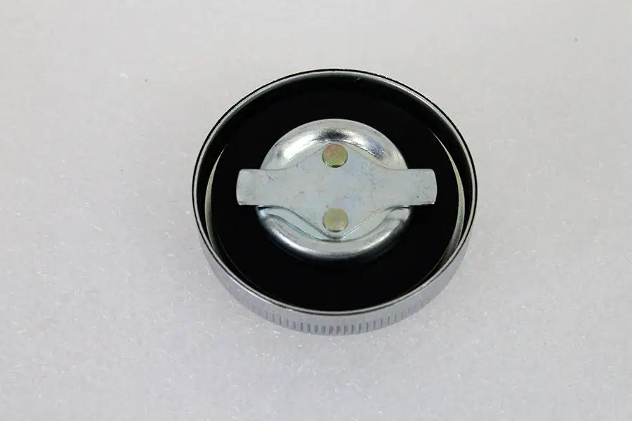 V-Twin Chrome Oil Cap with 45 Inch W/G - Fits Harley Davidson G 1936-1945 by V-Twin