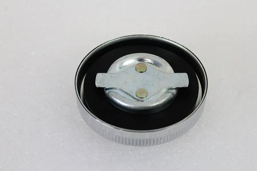 V-Twin Chrome Oil Cap with 45 Inch W/G - Fits Harley Davidson G 1936-1945 by V-Twin