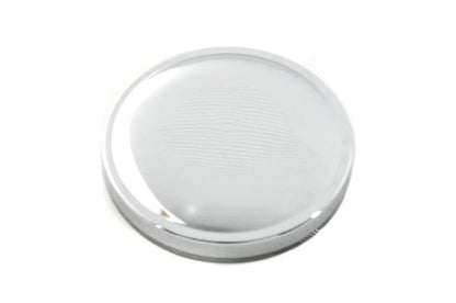 Wyatt Gatling Stock Style Gas Cap Vented Chrome for Harley Davidson FL Models (Part #03-0026) by Wyatt Gatling