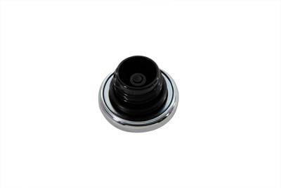Wyatt Gatling Chrome Ratcheting Style Vented Gas Cap 71420