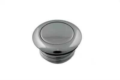 Wyatt Gatling Pop-Up Style Chrome Gas Cap Vented for Harley Davidson FXS by Wyatt Gatling