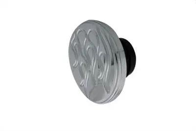 Wyatt Gatling Flame Style Vented Gas Cap for Harley Davidson FXS (Part #03-0342-A) by Wyatt Gatling