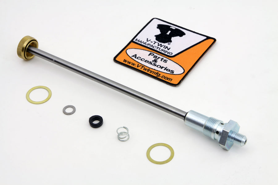 Wyatt Gatling Fuel Petcock Shut-Off Rod Kit for 1941-1949 Harley-Davidson Big Twins