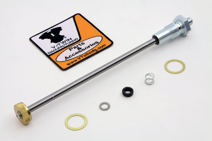 Wyatt Gatling Fuel Petcock Shut-Off Rod Kit for 1941-1949 Harley-Davidson Big Twins