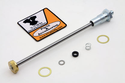 Wyatt Gatling Fuel Petcock Shut-Off Rod Kit for 1941-1949 Harley-Davidson Big Twins