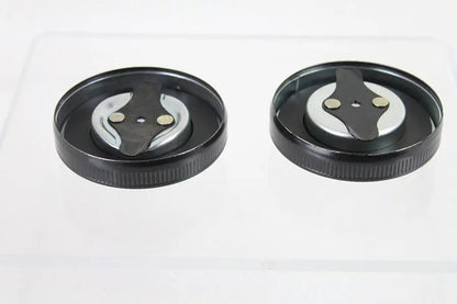 Wyatt Gatling Part 03-0013B Stock Style Gas Cap Set Vented and Non-Vented for Harley Davidson FL by Wyatt Gatling