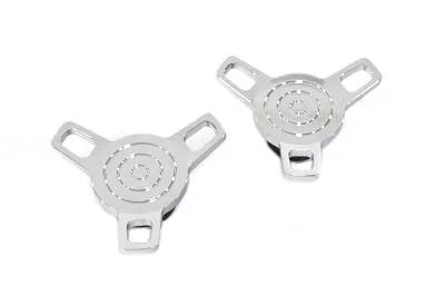 Wyatt Gatling T03-0344 Spinner Style Vented and Non-Vented Gas Cap Set for Harley Davidson by Wyatt Gatling