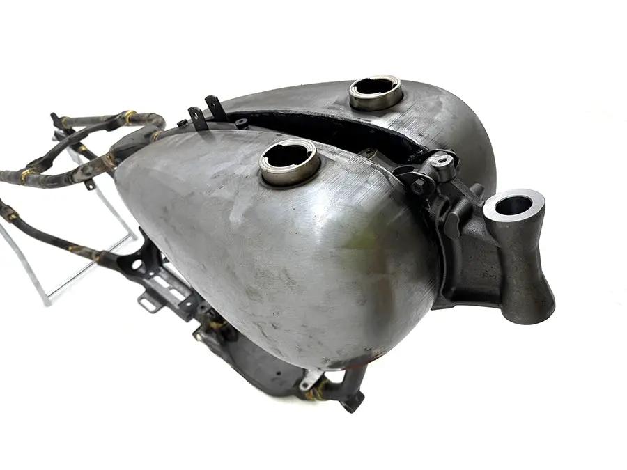Wyatt Gatling WR Half Mile Gas Tank Set for Harley Davidson W (1936-1945) by Wyatt Gatling