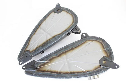 Wyatt Gatling WR 45 inch 2.0 Gallon Gas Tank Set for Harley Davidson W (1936-1945) by Wyatt Gatling
