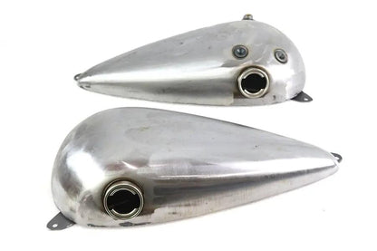Wyatt Gatling WR 45 Inch 2.5 Gallon Gas Tank Set for Harley Davidson W Models by Wyatt Gatling