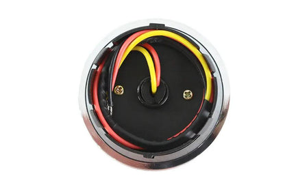 Wyatt Gatling Chrome LED Fuel Gauge for Harley Davidson FLST (Part #78353) by Wyatt Gatling