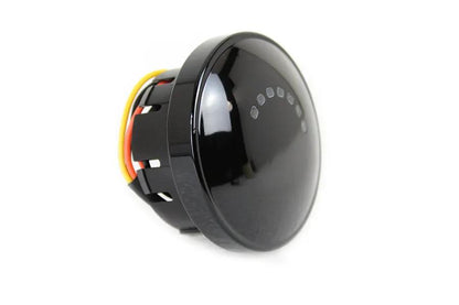 Wyatt Gatling Part 78353B Black LED Fuel Gauge for Harley Davidson FLST Models by Wyatt Gatling