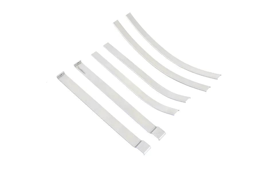 Wyatt Gatling 38-0508 Emblem and Trim Mount Strip Set for Harley Davidson EL 1936-1945 by Wyatt Gatling