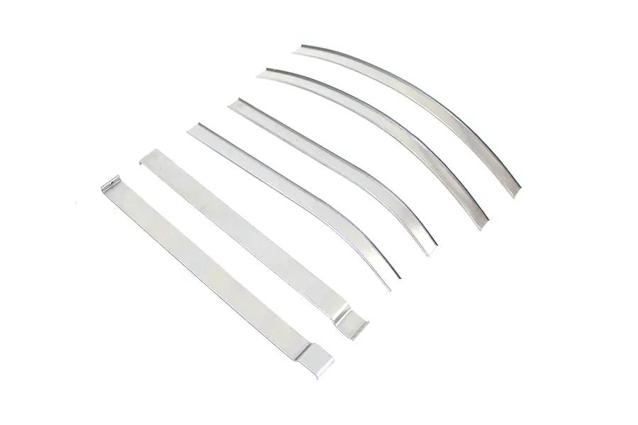 Wyatt Gatling 38-0508 Emblem and Trim Mount Strip Set for Harley Davidson EL 1936-1945 by Wyatt Gatling