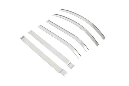 Wyatt Gatling 38-0508 Emblem and Trim Mount Strip Set for Harley Davidson EL 1936-1945 by Wyatt Gatling