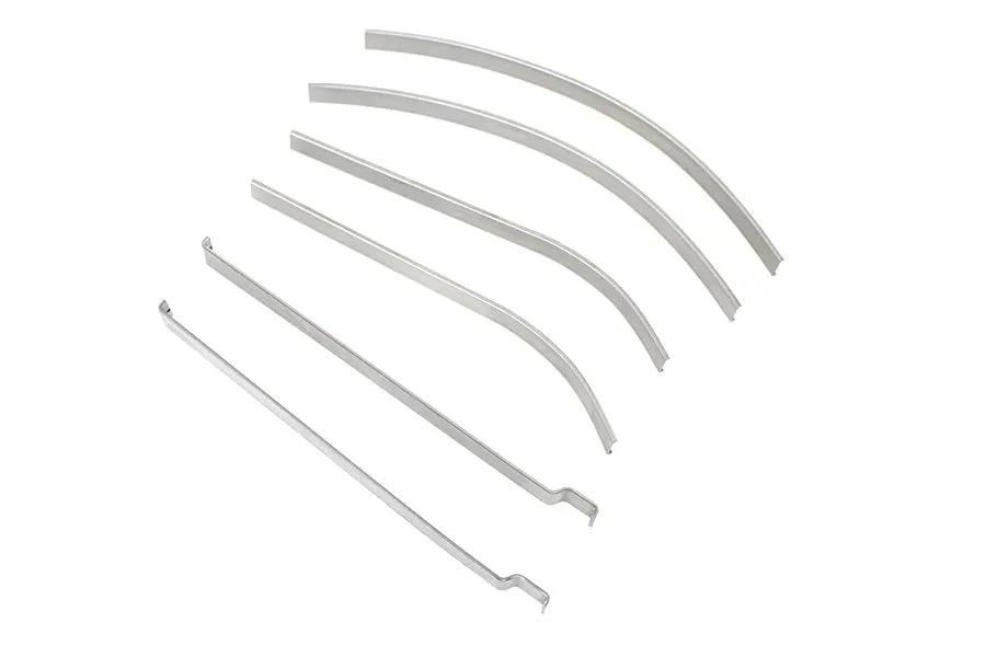 Wyatt Gatling 38-0508 Emblem and Trim Mount Strip Set for Harley Davidson EL 1936-1945 by Wyatt Gatling