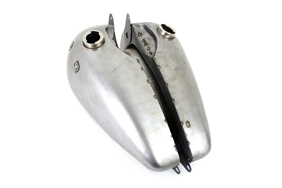 Wyatt Gatling 38-0510 45-Inch Gas and Oil Tank Set Raw for Harley-Davidson W