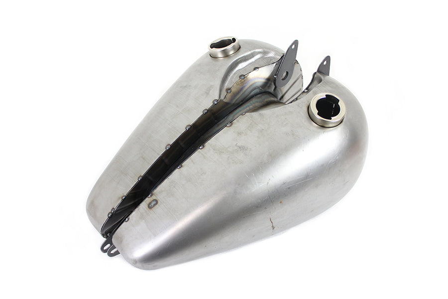 Wyatt Gatling 38-0510 45-Inch Gas and Oil Tank Set Raw for Harley-Davidson W