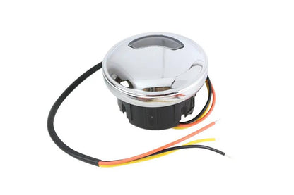V-Twin Fuel Gauge Chrome for Harley Davidson FXST and FLST Models by V-Twin