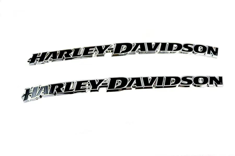 V-Twin Factory Style Tank Emblem Set (Part 38-0516) – Set of 2 with 3/4 Inch Width by V-Twin