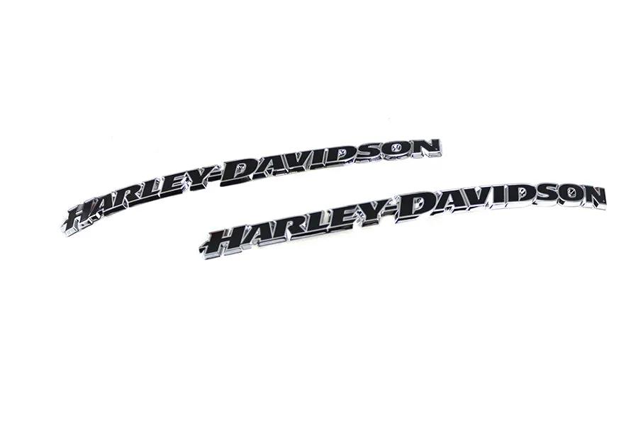 V-Twin Factory Style Tank Emblem Set (Part 38-0516) – Set of 2 with 3/4 Inch Width by V-Twin
