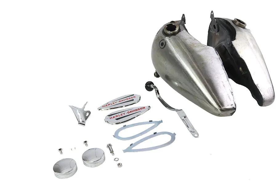 V-Twin Knucklehead Fat Bob Gas Tank Kit 3.5 Gallon for Harley Davidson EL (1936-1945) by V-Twin