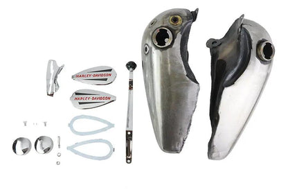 V-Twin Knucklehead Fat Bob Gas Tank Kit 3.5 Gallon for Harley Davidson EL (1936-1945) by V-Twin