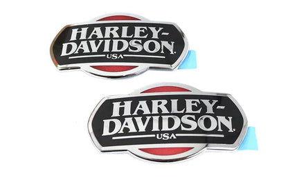 V-Twin Factory Style Tank Emblem Set for Harley Davidson FLHTCU and FLHTCUTG by V-Twin