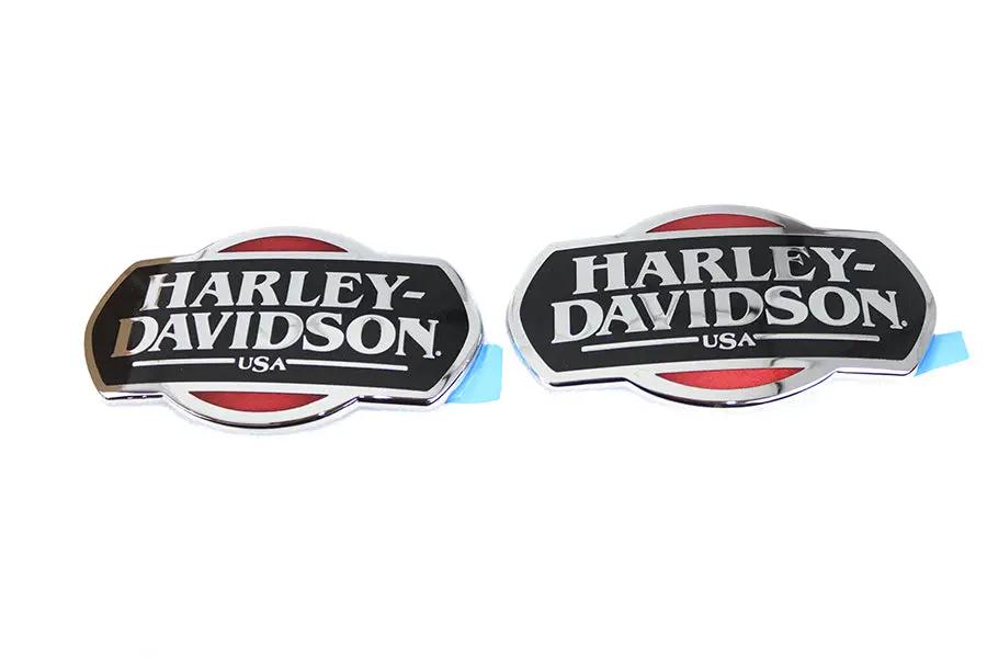 V-Twin Factory Style Tank Emblem Set for Harley Davidson FLHTCU and FLHTCUTG by V-Twin