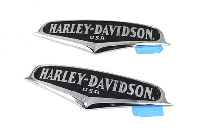 V-Twin Factory Style Tank Emblem Set – Authentic Harley-Davidson Replacement Accessories by V-Twin
