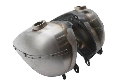 V-Twin Knucklehead Fat Bob Gas Tank Set 3.5 Gallon with Handshift Mounts and Shut Off Provision by V-Twin
