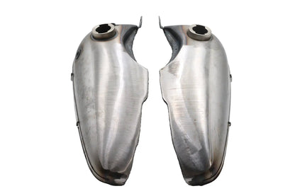 V-Twin Knucklehead Fat Bob Gas Tank Set 3.5 Gallon with Handshift Mounts and Shut Off Provision by V-Twin
