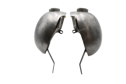 Wyatt Gatling Part 63719 Tourist Trophy Gas Tank Set for Harley Davidson FL (1941-1950) by Wyatt Gatling