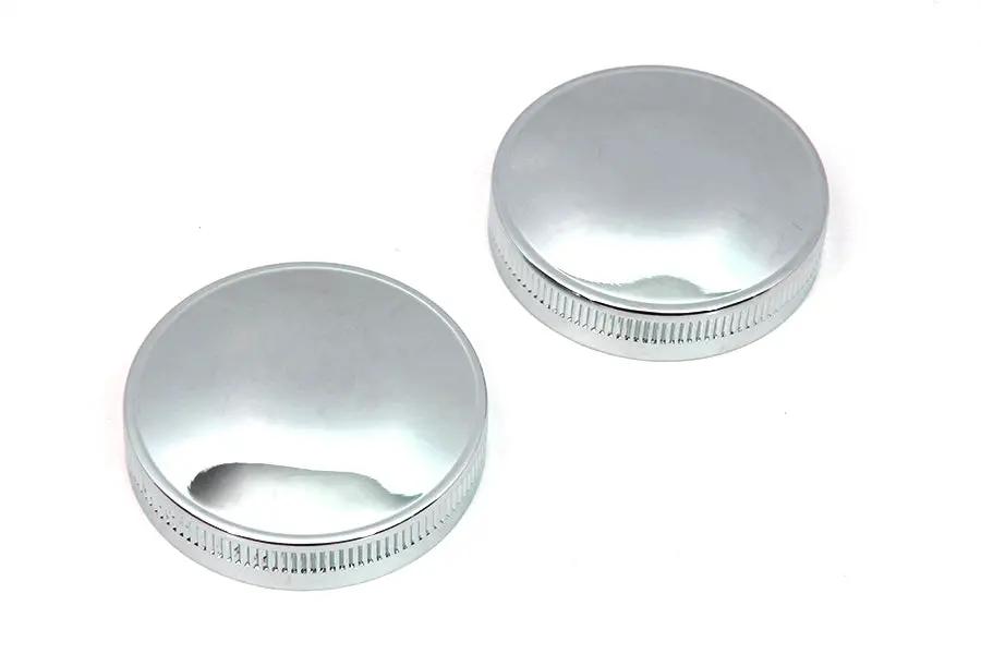 Wyatt Gatling Replica Eaton Style Vented Gas Cap Set for Harley Davidson XL Models by Wyatt Gatling