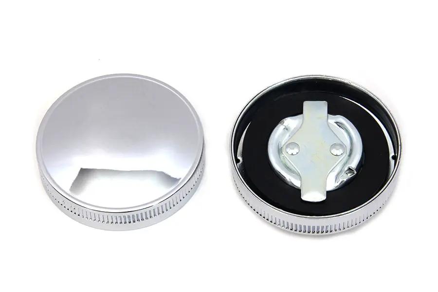 Wyatt Gatling Replica Eaton Style Vented Gas Cap Set for Harley Davidson XL Models by Wyatt Gatling