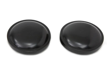 Wyatt Gatling Stock Style Gas Cap Set for Harley Davidson FL (Vented & Non-Vented) by Wyatt Gatling
