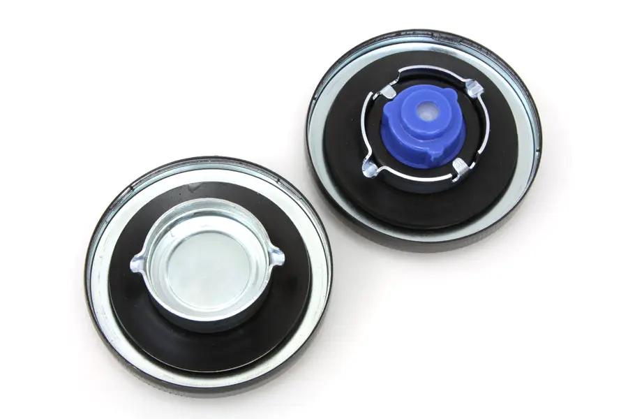 Wyatt Gatling Stock Style Gas Cap Set for Harley Davidson FL (Vented & Non-Vented) by Wyatt Gatling