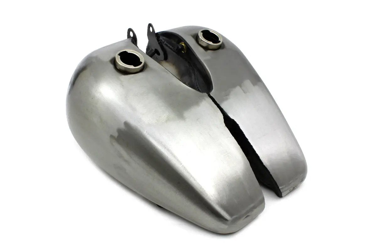 Wyatt Gatling Replica 5 Gallon Bobbed Gas Tank Set for Harley Davidson FL 1947-1956 by Wyatt Gatling