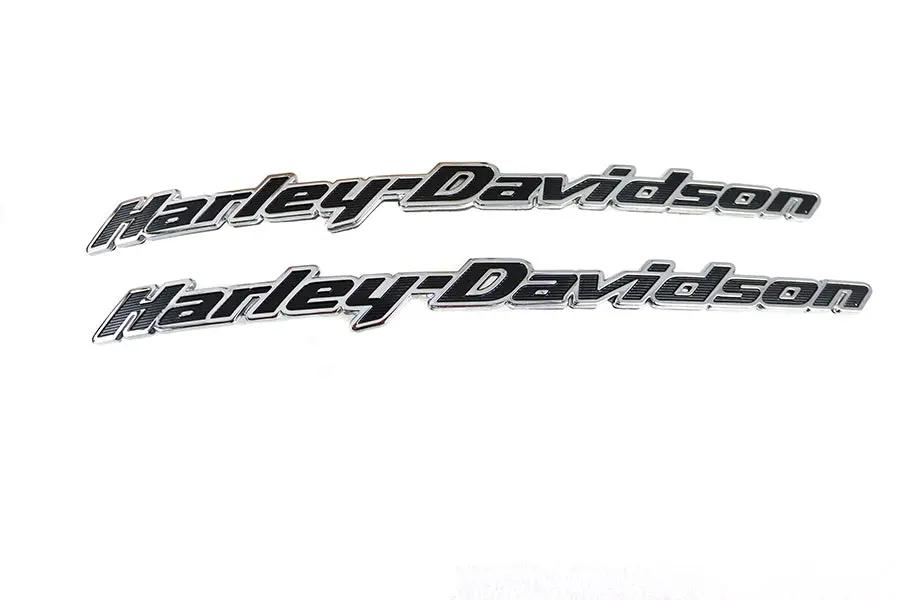 V-Twin Factory Style Tank Emblem Set – Classic Motorcycle Tank Decals, Set of 2 by V-Twin