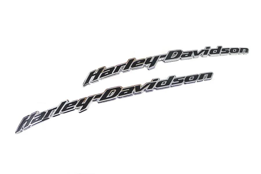 V-Twin Factory Style Tank Emblem Set – Classic Motorcycle Tank Decals, Set of 2 by V-Twin