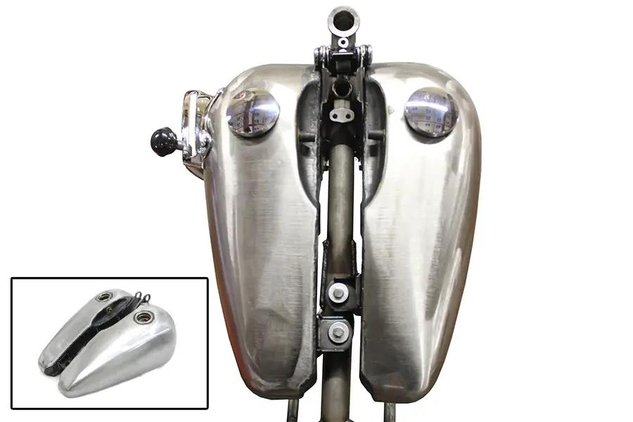 Wyatt Gatling Bobbed 3.5 Gallon Gas Tank Set for Harley Davidson FXST (1984-1993) by Wyatt Gatling