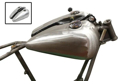 Wyatt Gatling Bobbed 3.5 Gallon Gas Tank Set for Harley Davidson FXST (1984-1993) by Wyatt Gatling