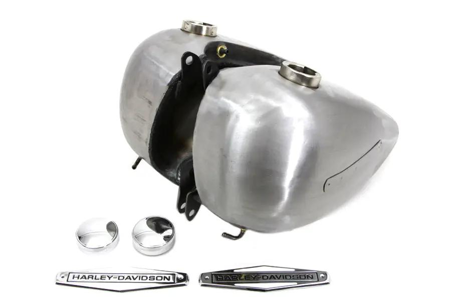 V-Twin 38-0568 1966 Fat Bob Gas Tank Kit 5.0 Gallon for Harley Davidson FL Models by V-Twin