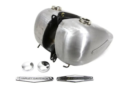 V-Twin 38-0568 1966 Fat Bob Gas Tank Kit 5.0 Gallon for Harley Davidson FL Models by V-Twin