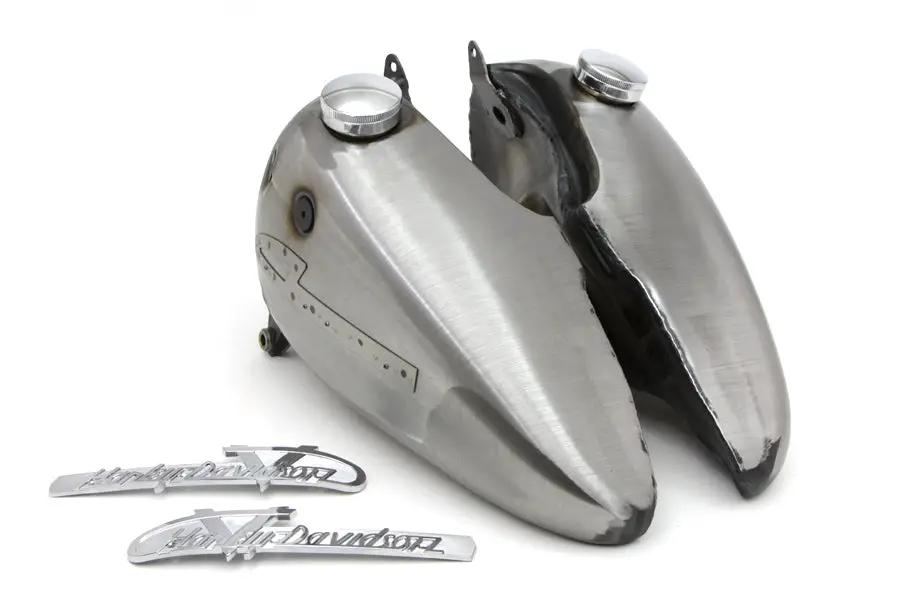 Wyatt Gatling Fat Bob Gas Tank Kit 3.5 Gallon for Harley Davidson FL Models by Wyatt Gatling