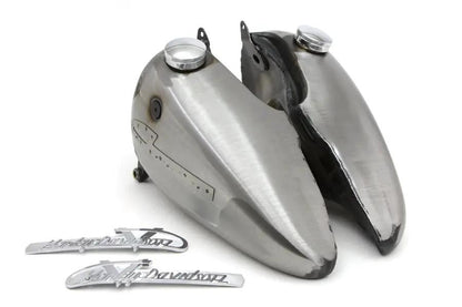 Wyatt Gatling Fat Bob Gas Tank Kit 3.5 Gallon for Harley Davidson FL Models by Wyatt Gatling