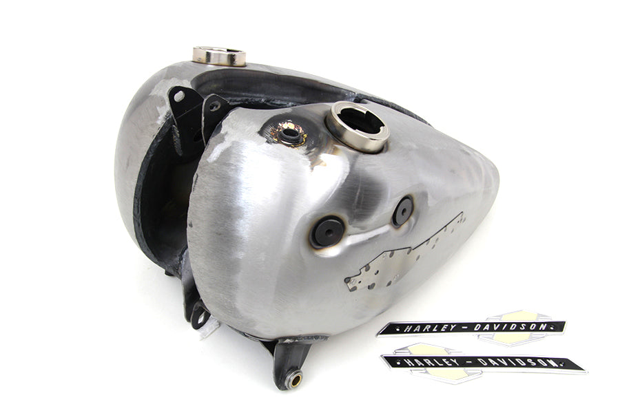 Wyatt Gatling Fat Bob 3.5 Gallon Gas Tank Kit for Harley Davidson FL Models